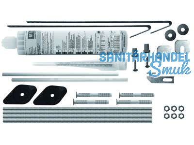 Lichtschacht Befestigungsset Universal bis 300 mm Dmmung 010865980