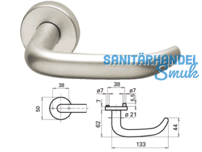 Lochteil 2354-LT/7048MUFH 8,5 mm Edelstahl