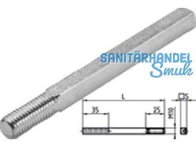 Wechselstift 5910 8,0 x 160 mm TS 88 - 120 mm 401504