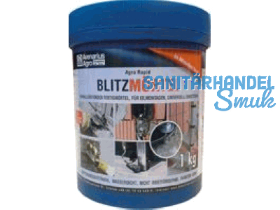 Agro Rapid Blitzmrtel 1 kg zementgrau 420001