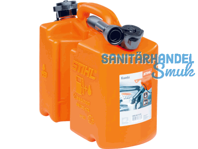 Kombi-Kanister Stihl 3L + 1,5L orange 0000 881 0124 - Sanitärhandel Smuk -   - Ihr  Sanitär/Heizung/Klima/Installationen/Werkzeug/Garten Shop