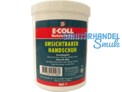 Handschutz unsichtbar E-Coll 1 Liter Dose 03.1.006