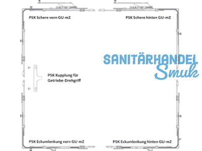 Scheren GU m.Z. Schema C/ZH EV1 links K-16994-13-L-1