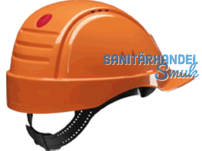 Bauschutzhelm mit UV-Indikator 3 M orang G3000 Ratschenverschluss