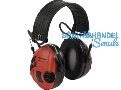 Kapselgehrschutz SportTac MT16H210 Kopfbgel SNR 26 dB schwarz/rot