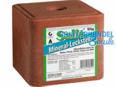 Salit Mineral - Leckstein (Pal.120 Steine a.10 kg )