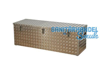 Transportkisten aus Alu-Riffelblech 375L L/B/H 1522x525x520mm Gasdruckdmpfer