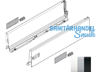 TANDEMBOX Zarge antaro 378K4002 R906 Hhe K NL = 400 mm