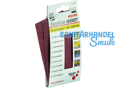 Schleifpapier 125x70mm K240 fr Handschleifer Velcro (VE=10 Stck)