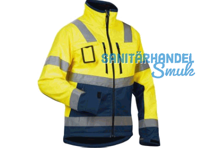 Warnschutz Softshelljacke gelb/marine Gr.: XL HIGH VIS 4900-2517-3389