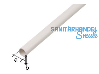 Rundrohr Kunststoff DM= 7mm, L=1000mm weiss, 484910