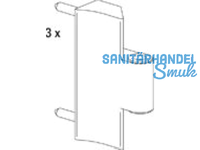 Patio FOLD, Rahmenlager 16mm/Stift 25mm EV1 (3 Stk) 733377