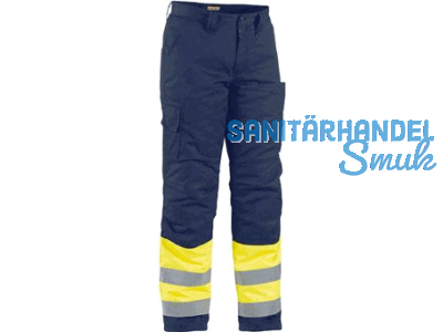 Warnschutz Winter-Bundhose gelb/marine Gr.C56 HIGH VIS 1862-1811-3389