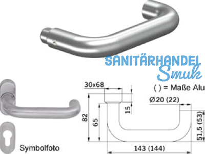 Drckerlochteil PLUS 8100 Alu F1 9 mm Vierkant 90050060421