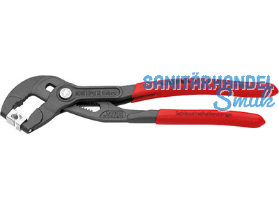 Schlauchschellen-Zange Knipex 180mm fr Click-Schellen