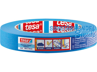 Abdeckklebeband Precision Mask Outdoor Tesa 50 mm x 50 m blau 04440-04-00