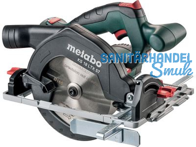 Metabo Akku Handkreissge KS18LTX57 in MetaLoc-Koffer