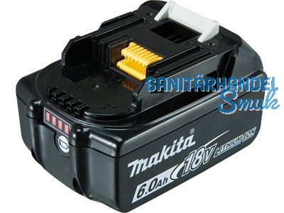 Makita Akku BL 1860B 18 V Li-IO 6,0 Ah 197422-4