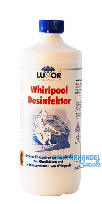 LUXOR Whirlpool-Desinfektor 1 Liter