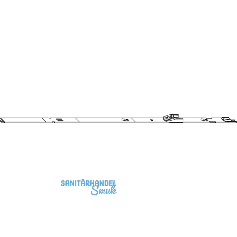 MACO MT Verlngerung Stulpflgelgetriebe Euronut L=600 mm (10711)