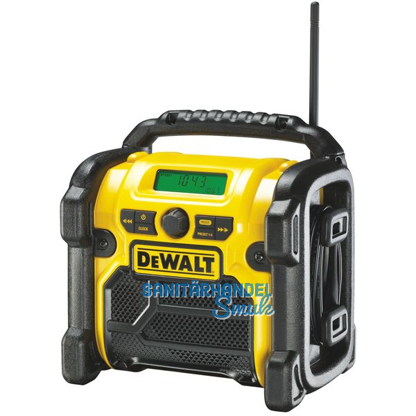 DEWALT Kompakt Radio DCR019 fr 10,8-18V Li-Ion Schiebe Akkus