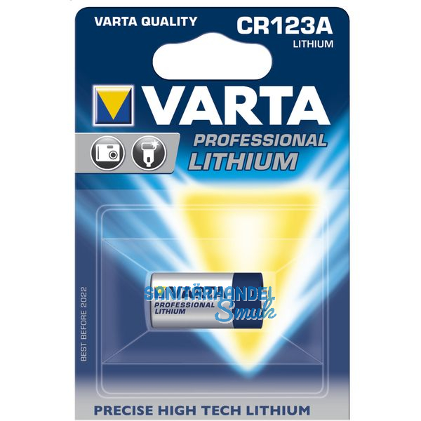 VARTA Photobatterie CR 123 A 3,0 Volt (1St)