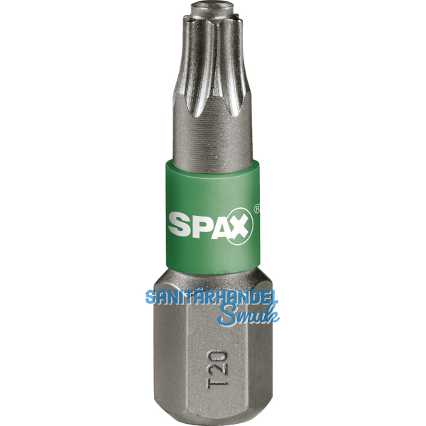 SPAX Bit-Einsatz T-Star 1/4\sechskant TX 20/25 mm Zapfenfhrung, Inhalt 5 Stck