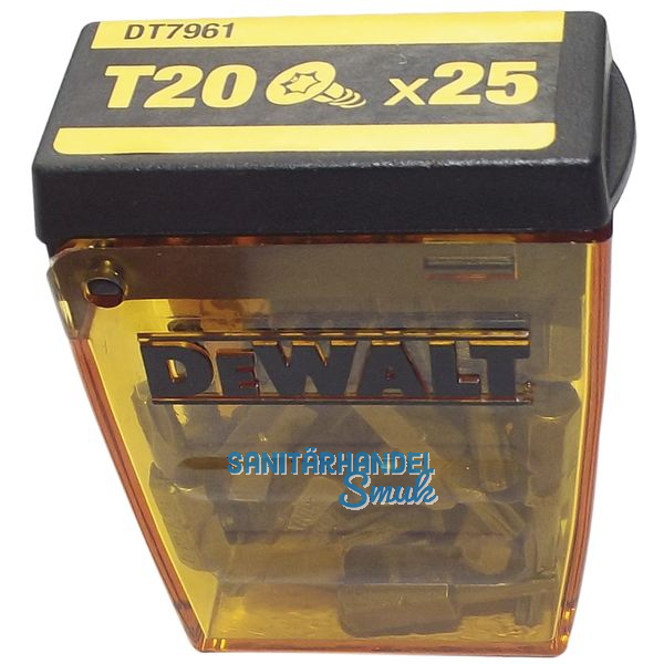 DEWALT Bitbox DT7961 Torx 20 Lnge 25 mm Inhalt 25 Stck