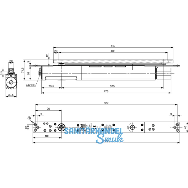 Trschlieer ITS96FL 2-4 m .Standardachse