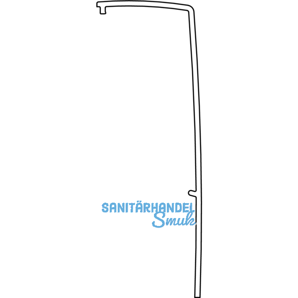 HAUTAU ATRIUM Abdeckprofil, L=5190 mm, Silber