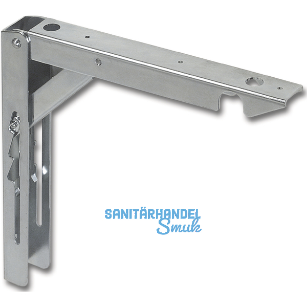 Konsole Klapponette klappbar ohne Sicherung, Tiefe 300 mm, verzinkt