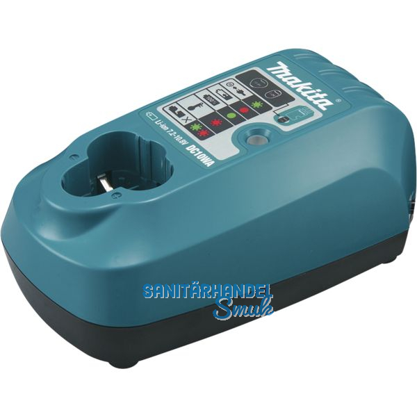 MAKITA Ladegert DC10WA fr 7,2 - 10,8 Volt Li-Ion