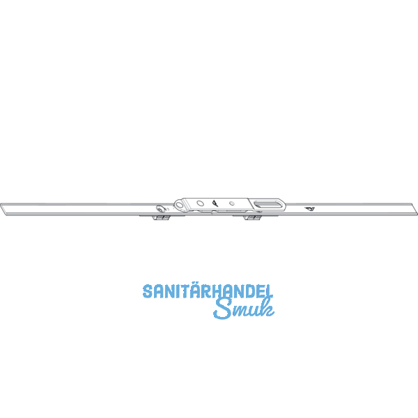 ROTO NT Stulpflgelgetriebe variabel, FFH 370-620 mm, GM 233-350 mm (233418)