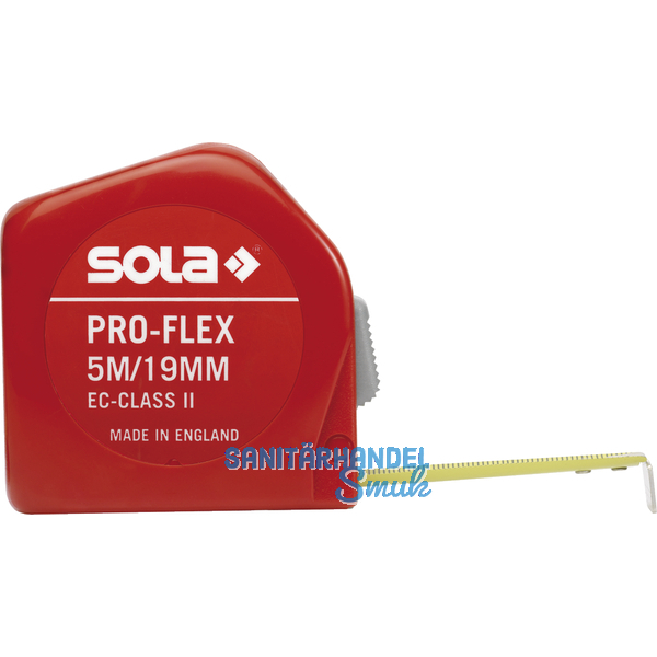 SOLA Rollbandma Pro-Flex 5 m EG-Prfzeichen Genauigkeit II