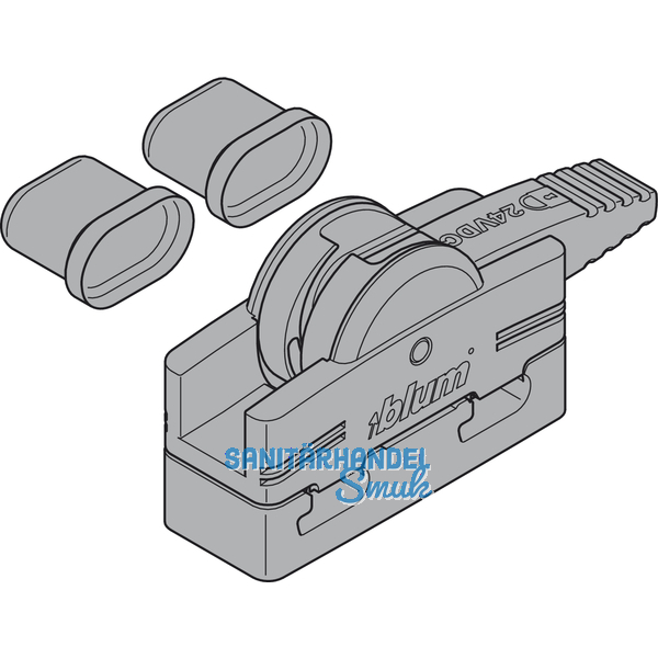 BLUM SERVO-DRIVE Verbindungsknoten und Kabelendenschutz, 24 Volt, KS schwarz