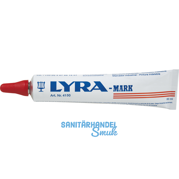 LYRA Signierpaste 115 wei in Tube mit Schreibkugel