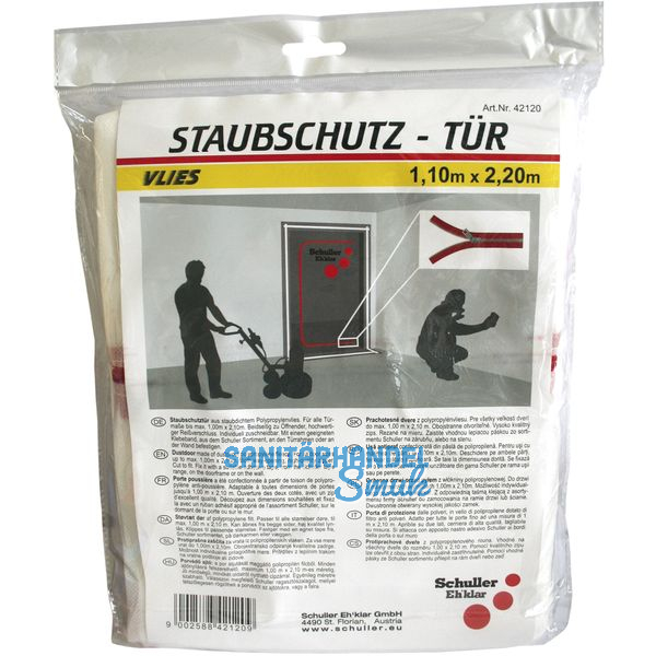 SCHULLER Staubschutztre Vlies 1,10 x 2,20 m