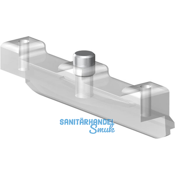 SUPRA Anschlagdmpfer/Aushngesicherung, Glasstrke 8, Kunststoff transparent