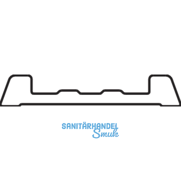 MACO Fiber-Therm Aufsatzschiene f. bewegliche Flgel, L=5000 mm, silber (454798)