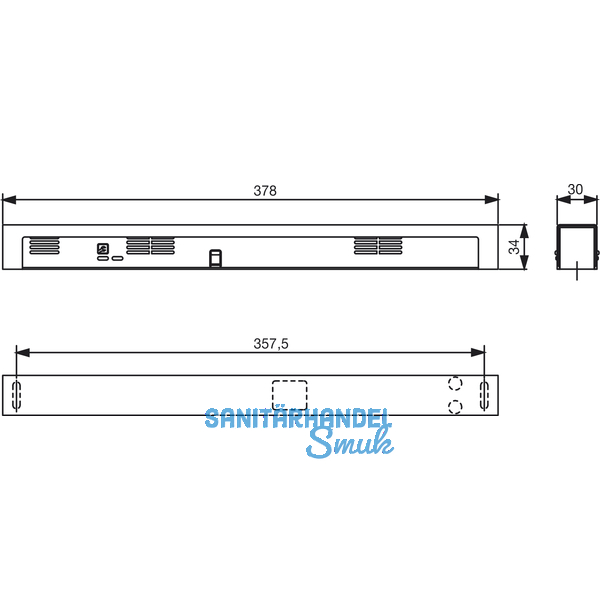 Rauchmeldezentrale DORMA RMZ, silber