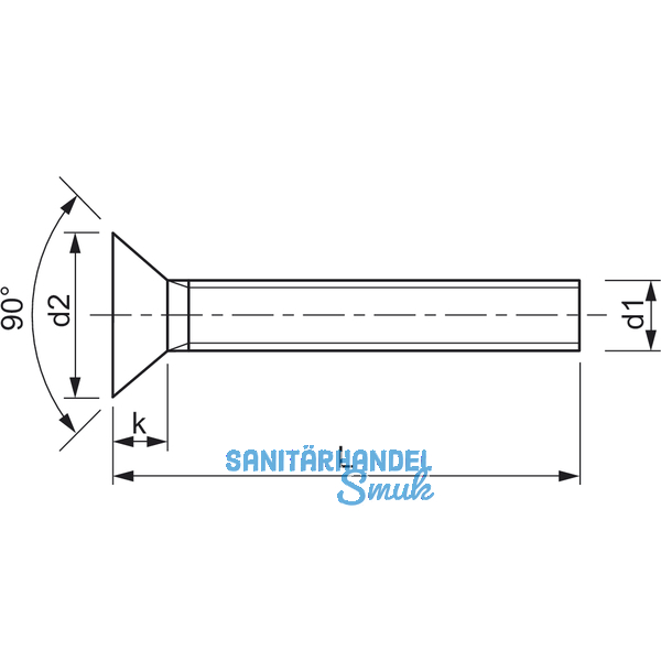 ~ISO10642 8.8 M10x 25 Torx 50 verzinkt Senkschraube