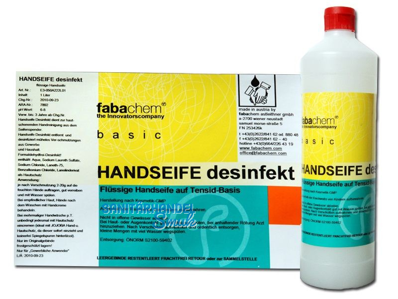 HANDSEIFE Desinfekt (fabachem)