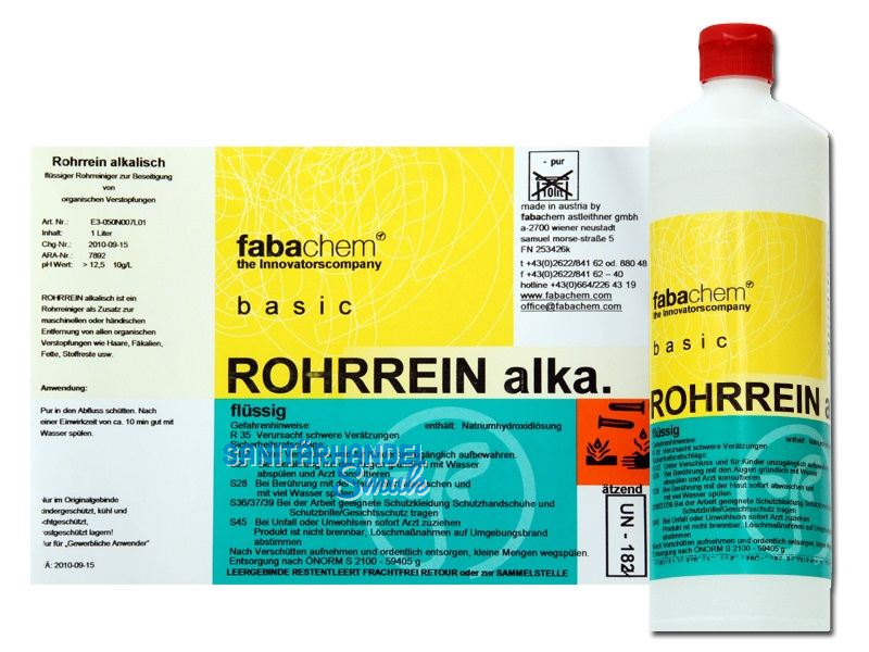 ROHRREIN alkalisch (fabachem)