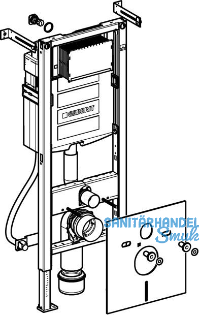 Geberit Duofix Montageelement f WC