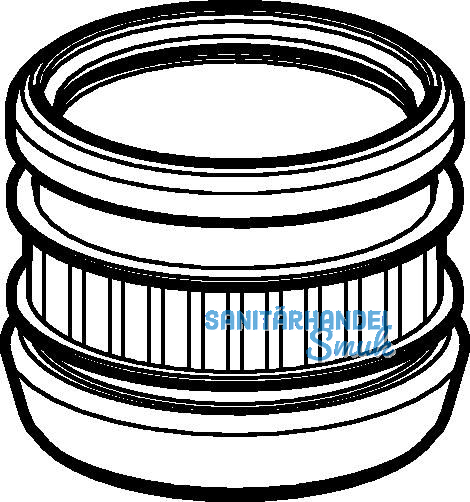 Geberit Silent-db20 Doppelsteck-Fixmuffe