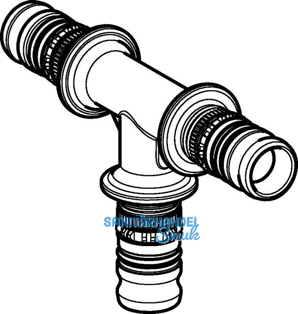 Geberit Mepla T-Stck egal d 16 611310