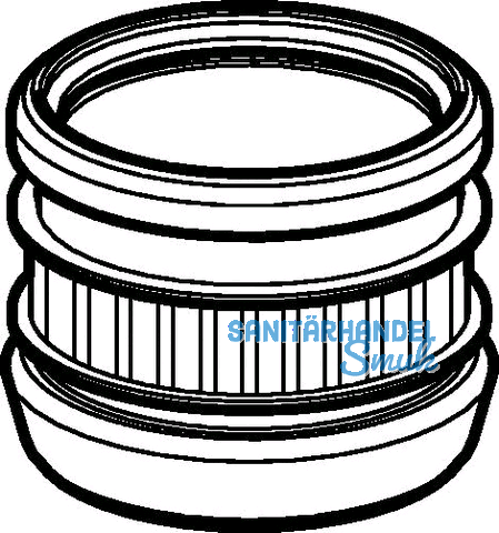 Geberit Silent-db20 Doppelsteck-Fixmuffe