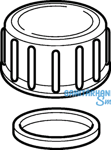 Geberit PE Verschlusskappe d 110mm