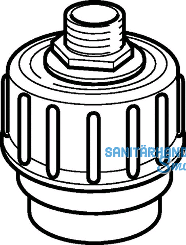 Geberit PE Verschraubung komplett