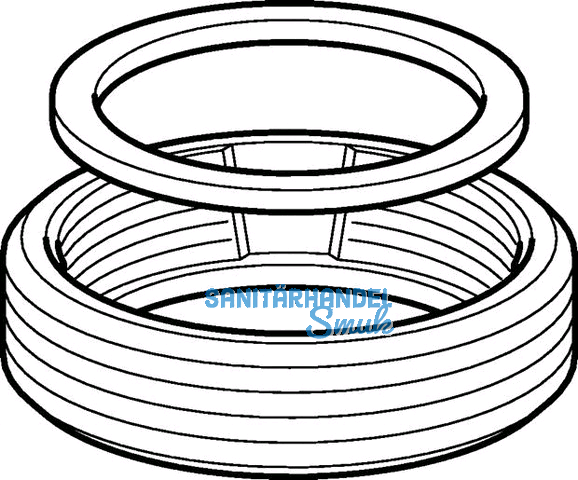 Geberit Reduzierung 1 1/2"x1 1/4"